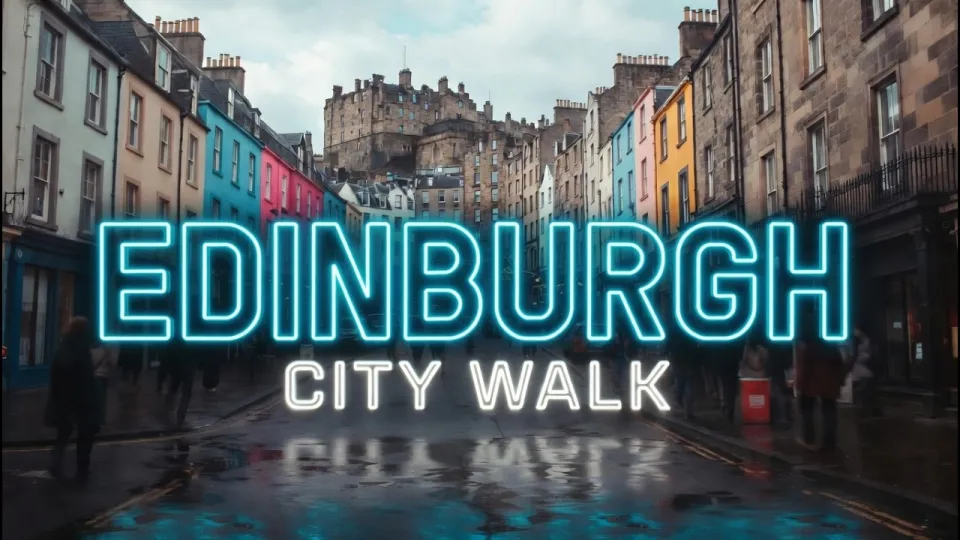 Edinburgh City Walk offers a captivating journey through the Royal Mile and Old Town with historic landmarks and vibrant street life